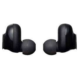 GLIDiC Sound Air TW-5000s True Wireless Earbuds - Auriculares in-ear Bluetooth con micrófono, sonido estéreo Pro a prueba de sudor para deportes, entrenamiento, gimnasio con funda de carga, Negro