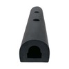 Rubber Bumper Strip, Universal 10" x 2" x 2" inch