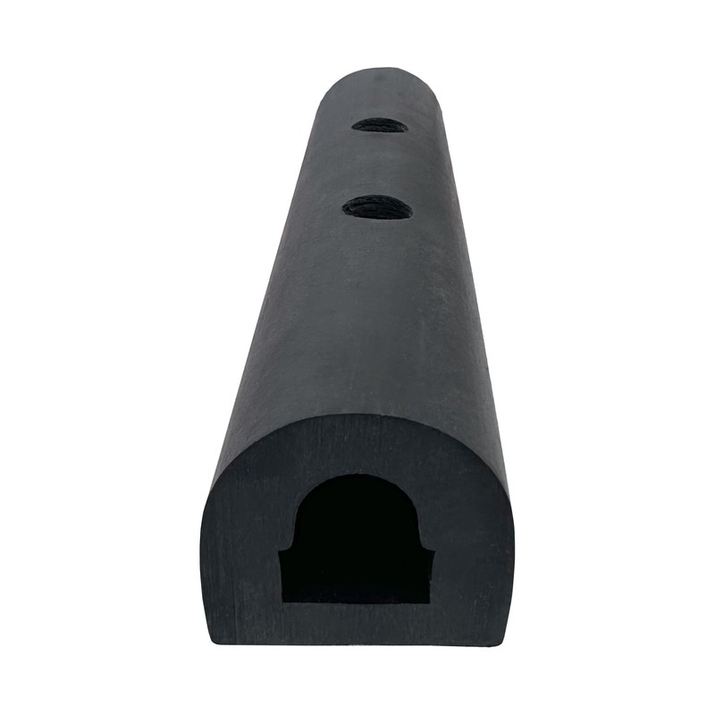 Rubber Bumper Strip, Universal 10" x 2" x 2" inch