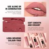 3 Pieces Matte Liquid Lipstick Lip Liner Set