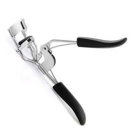 FOMIYES Eyelash Curler Tool for Curled Lashes Durable Mini Eyelash Clip for All Eye Shapes Portable Stainless Steel Design Essential Makeup Tool for Girls Black No Package