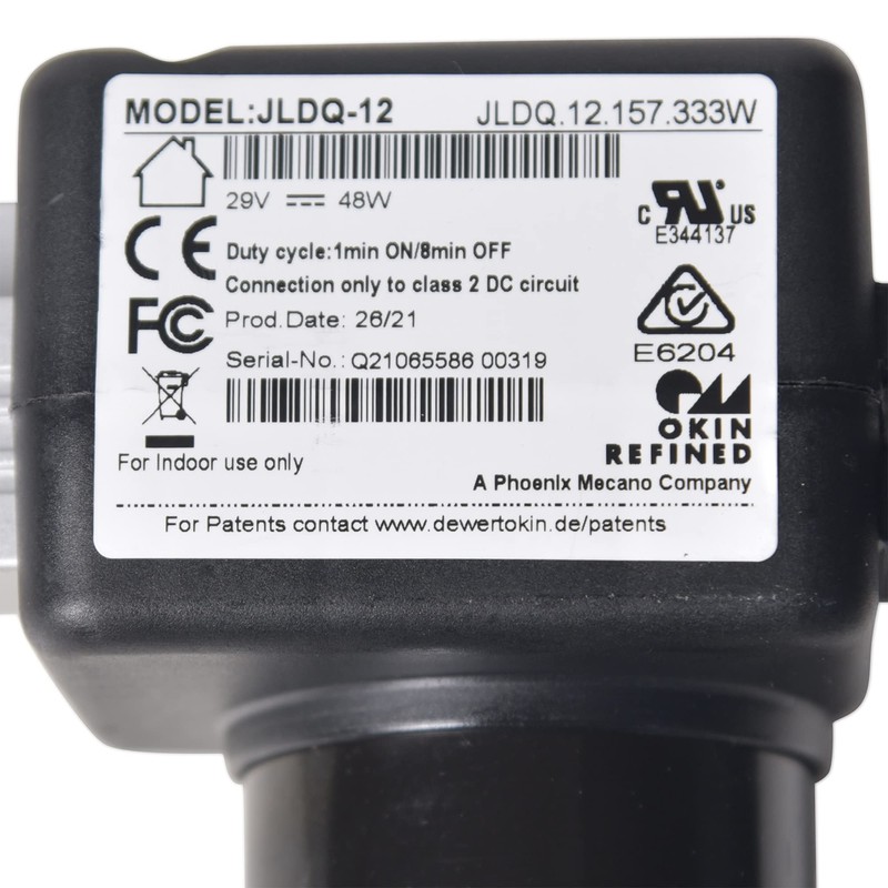 Okin Model JLDQ-12 & JLDQ.12.157.333W Power Recliner Motor Lift Chair