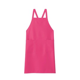 Bonmax FK7168 Bib Apron, 9 Pink, One Size Fits All, 9 pink