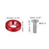 Motoforti 20pcs Motorcycle Red Fender Bumper Washer Bolt Nuts Kit