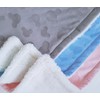 eYone Large Receiving Sherpa Baby Blanket Double Layer Fleece for