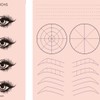 Savvy Creations - Practice Skin Eyebrows - Options: Outline