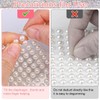 HASTHIP® 1980 Piezas Pegatinas de Perlas Autoadhesivas, Gemas Decorativas para