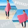 Woukksy Microfibre Towel, Beach Microfibre Towels Quick-Drying for Sauna, Fitness,