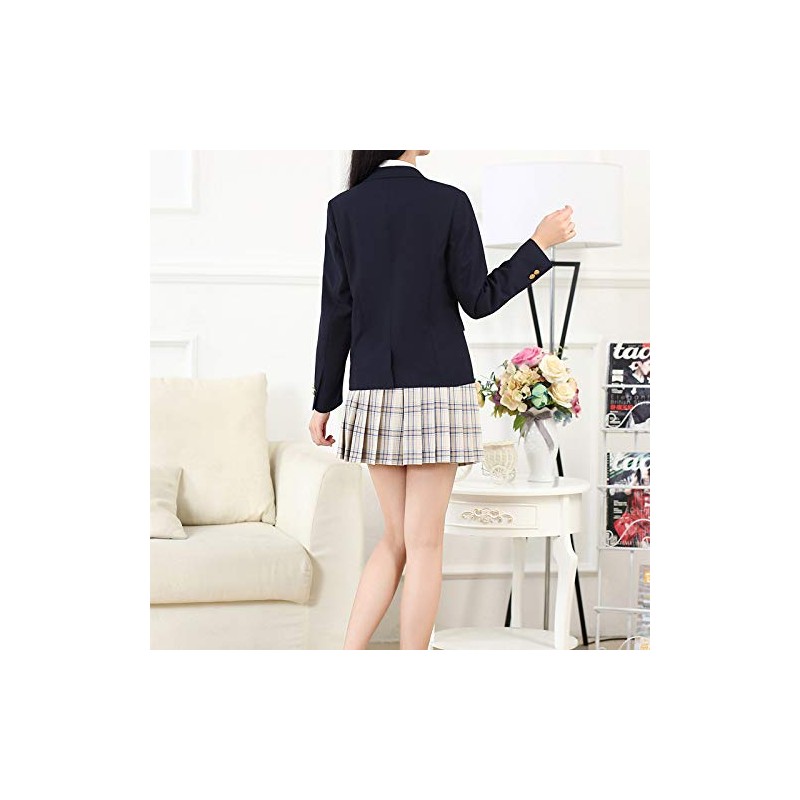 ABUNDANTDOODS Blazer, School Blazer, Girls, JK Uniform, High School Uniform,