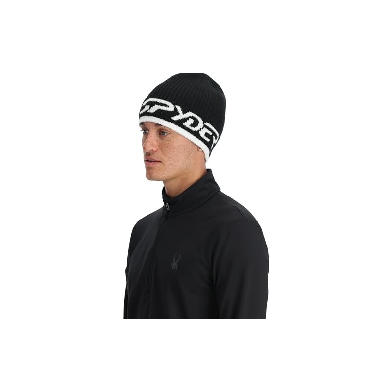 Spyder Mens Logo Ski Beanie