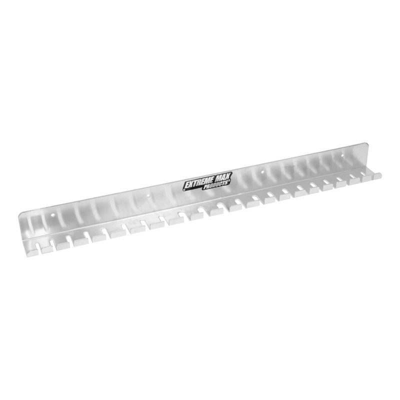 Extreme Max 5001.6684 Wall-Mount Aluminum Wrench Tool Rack for Race