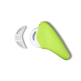 Peterson Housewares Ceramic Pizza Cutter - Green Handle