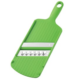 Shimomura Kogyo FV-671 Full Veggie Bitter Melon & Shishiri Slicer, Dishwasher Safe, Made in Japan, Green