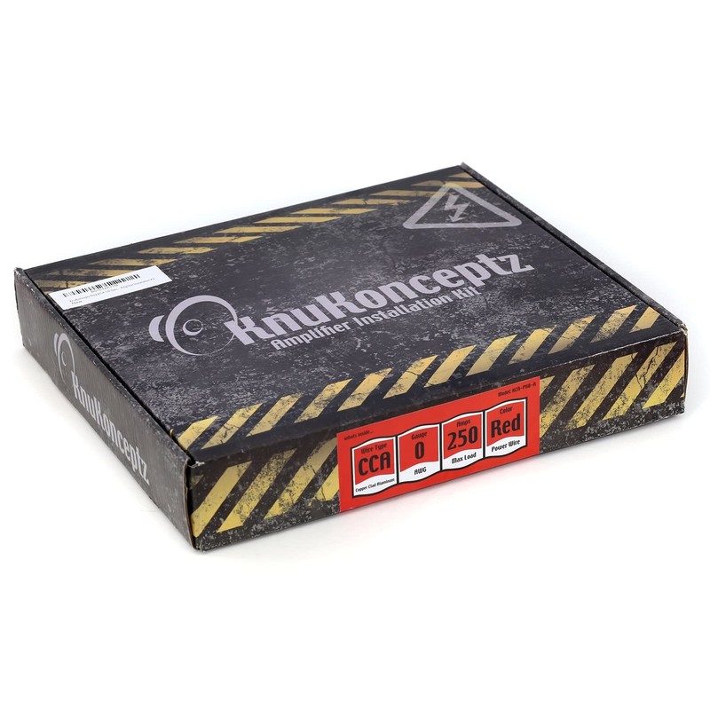 KnuKonceptz KCA 1/0 Gauge Complete 2 Channel Subwoofer Amplifier Installation