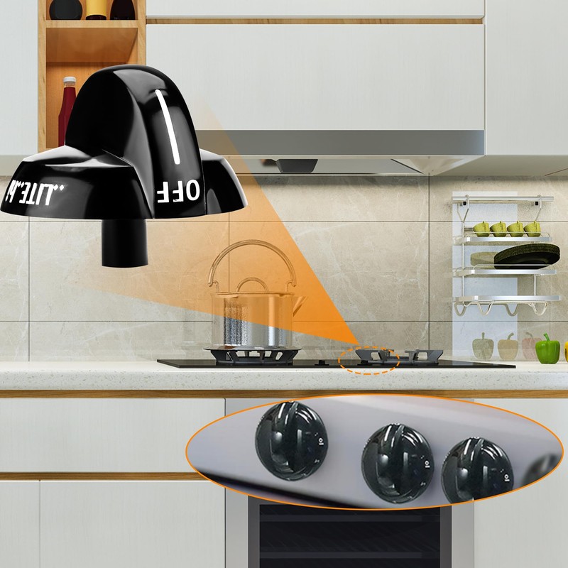 Funmit 316220009 Top Burner Stove Knob Replacement for Frigidaire Replaces