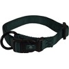 Hamilton Adjustable Nylon Dog Collar, Dark Green, 1" x 18-26"