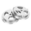 1 Pair 1/4 Inch NAB Hub Optical Shaft Adapter Aluminum