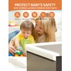 QYV Baby Proof Edge Corner Protector, 16.4FT 0.47''Th L-Shape Furniture
