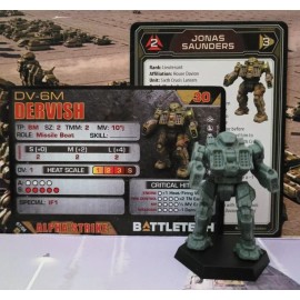 Catalyst Game Labs Battletech Dervish Mech Pursuit Lance Inner Sphere Miniature