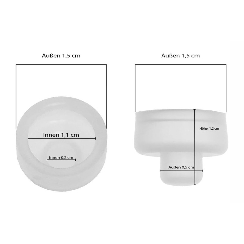 2x Piebert Aromaschutzkappe 39157 für Silit Sicomatic t-plus, D, T,