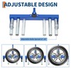 Garvee 500 Lbs Heavy-Duty Tire Dolly - Adjustable Tire Moving