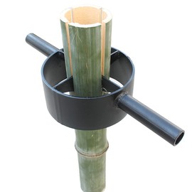 Bamboo Splitter;Made of Steel. Working Inner Diameter 15.5 Cm/6 Inches (large Size 4 Cuts)