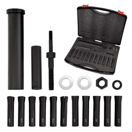 hodflop 95400 in-Line Dowel Pin Puller Master Set Includes Both SAE and Metric Collets, Efficient Dowel Pin Removal Tool Reducing Work and Potential Hand Injuries