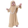 Newborn Infant Muslim Clothes for Baby Girls Abaya Kids Prayer