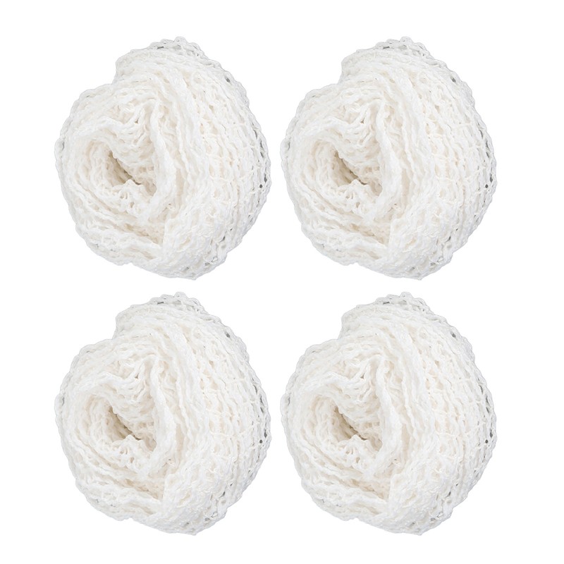 4PCS Meat Netting Roll Cotton Smoked Meat Poultry Ham Netting