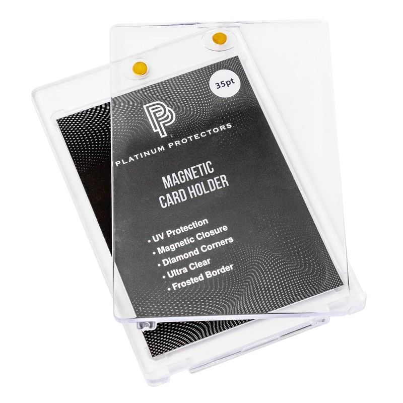 Magnetic Card Holder for 35pt Trading Cards (50 Pack) One