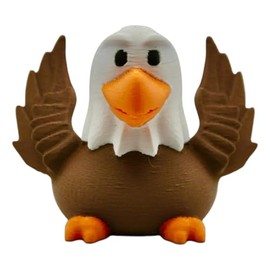Eagle Duck Figurine – Funny Dashboard & Desk Décor – Quirky Collectible – 3D Printed in Canada