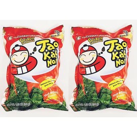Crispy Seaweed Snack, Hot & Spicy Flavor, 1.12Oz,2 pack