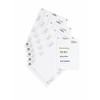 Durable 485302 Insertable Label for Door Signs Info Sign, 149 x 210.5 mm, bag of 10, white