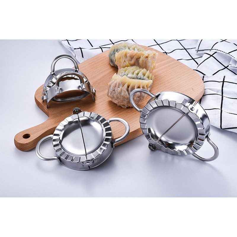 Dumpling Maker, Stainless Steel Ravioli Shaper, Dumpling Maker Set, Dumpling