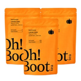 Switch On Obut Tea 2g x 60 packs Old Pumpkin Sweet Pumpkin Pumpkin Tea Tea Bags / 스위치온 오붓티 2g x 60개입 늙은호박 단호박 호박차 티백