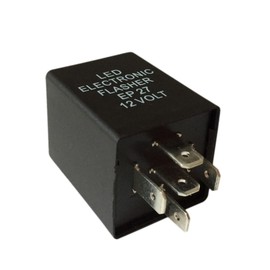 VICASKY Ep27 Led Flasher Relay 12v Instant Fix for Turn Signal Flashing 5 Pin Design No Extra Components