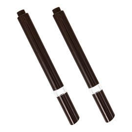 FOMIYES 2pcs Refillable Lip Gloss Tube and Cuticle Oil Pen Brush Head Window for Easy Monitoring for Manicure and Cosmetics Touch-ups