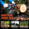 SENIX Electric Chainsaw, 18" Corded Chainsaw,15 Amp Chain Saw for