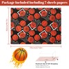 DXRJMB Basketball Wrapping Paper for Boys Girls Kids, 7 Sheets