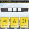 KUAFU Front Bumper Lower Grille Trim Panel Compatible with 2015