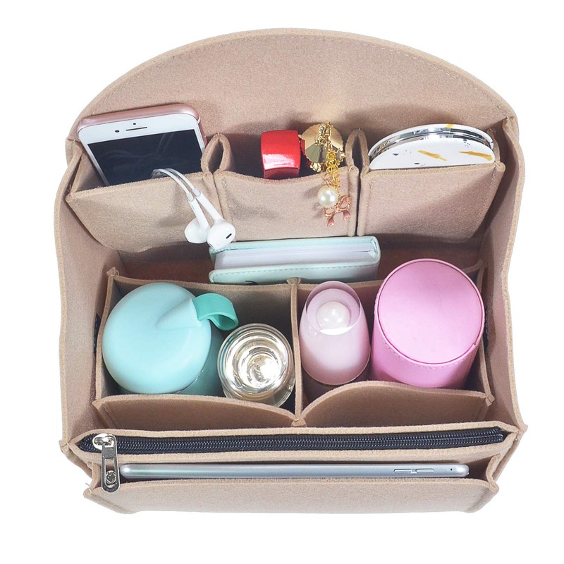 YIICOOLY Felt Backpack Organizer Insert,Purse Organizer for Men Women Backpack