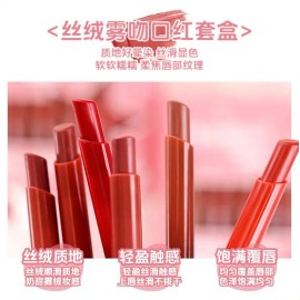 Juego De 6 Nuevos Lápices Labiales Con Acabado Mate