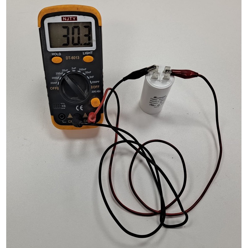 BlueNatHxRPR 30uF MFD CBB60 Run Capacitor for Air Compressor Water