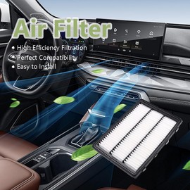 DSkoiph - Juego de filtros de aire para motor y cabina 28113-D3300 97133-D1000 compatible con Hyundai Tucson 2016-2020 Kia Sportage 2017-2022