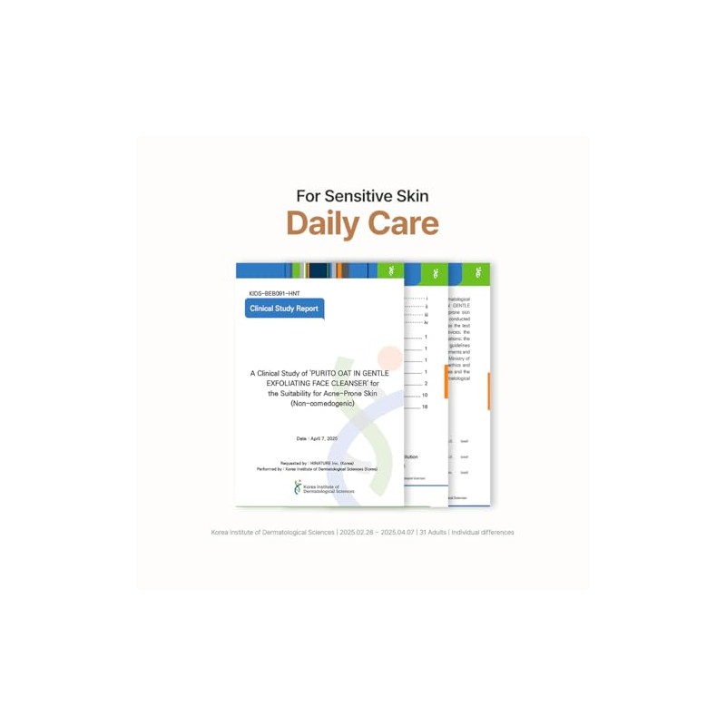 PURITO - Oat Exfoliating Facial Polish Cleanser - Daily Care