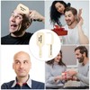 Bald Man Comb Joke Set, Wooden Bald Man Comb, Joke