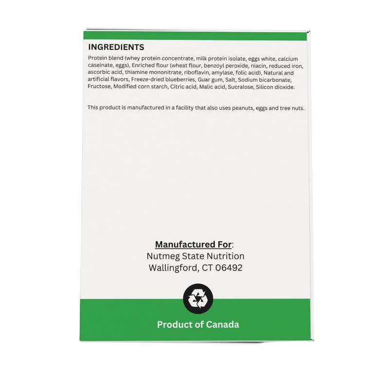 Nutmeg State Nutrition - Protein Pancakes and Waffle Mix, Low