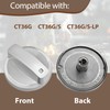 Wolf Compatible Stainless Steel Stove Knobs (5PCS)