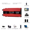 SLWHYZL 1200W Power Inverter, Modified Sine Wave Inverter with 8