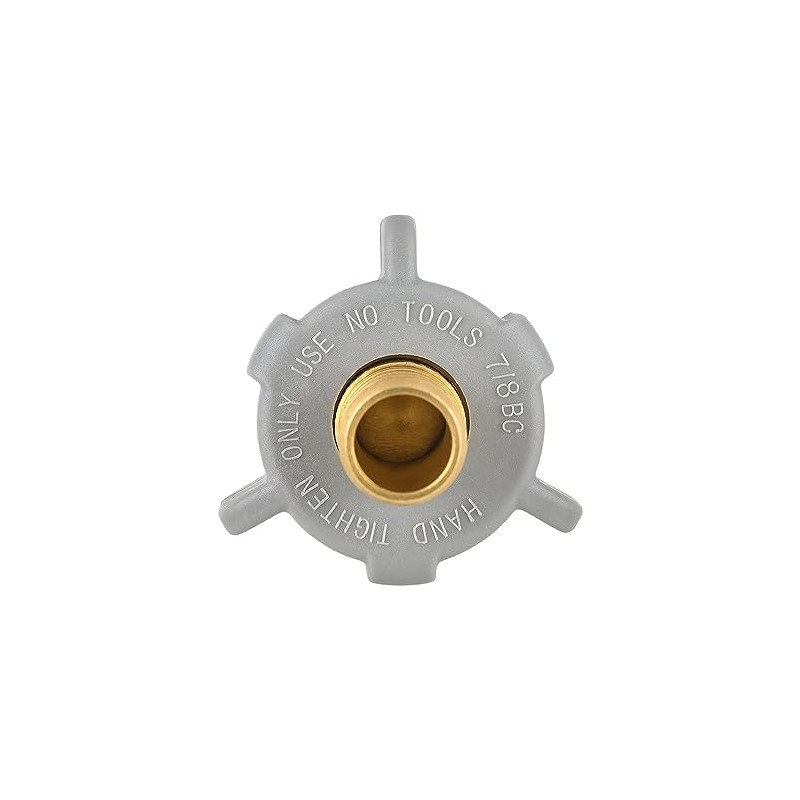 EFIELD 1/2 Inch PEX x 7/8 Inch Ballcock Swivel Brass